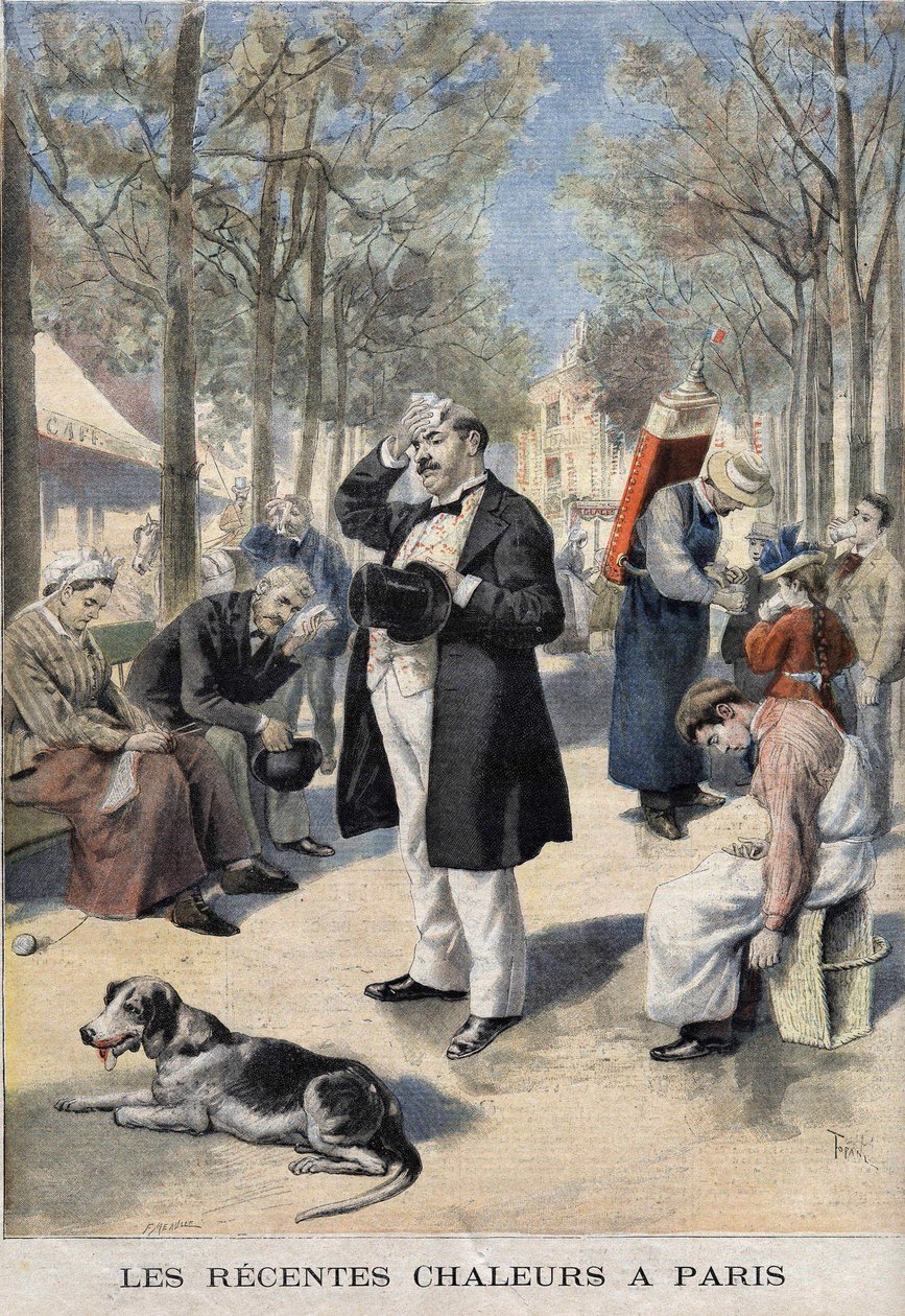 التصفيات الأخيرة في باريس - في Le petit Journal du 22/09/1895 بواسطة FL وتوفاني أوزوالدو ميول