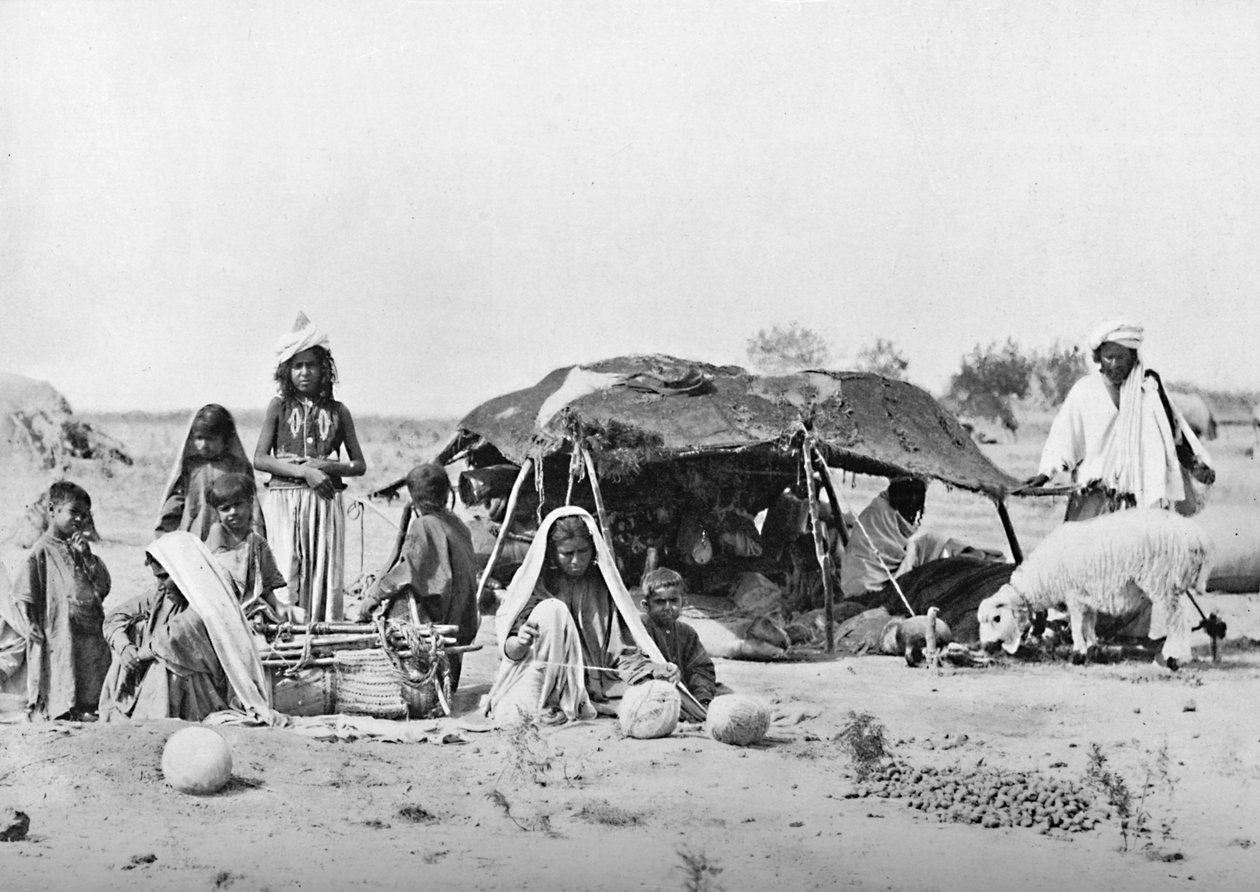 مخيم صيفي في بلوشستان ، 1902 بواسطة F. Bremner