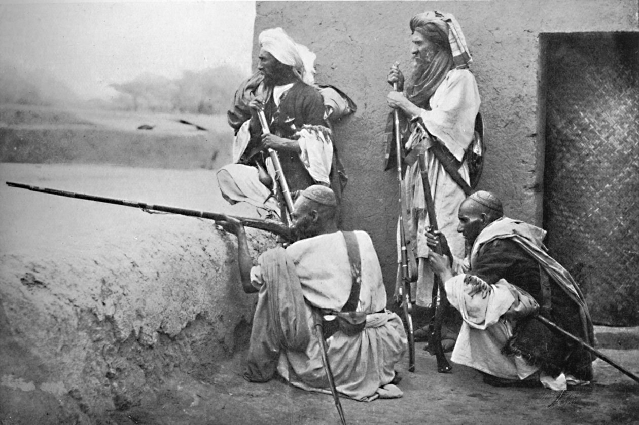 Afridis على مسار الحرب ، 1902 بواسطة F. Bremner