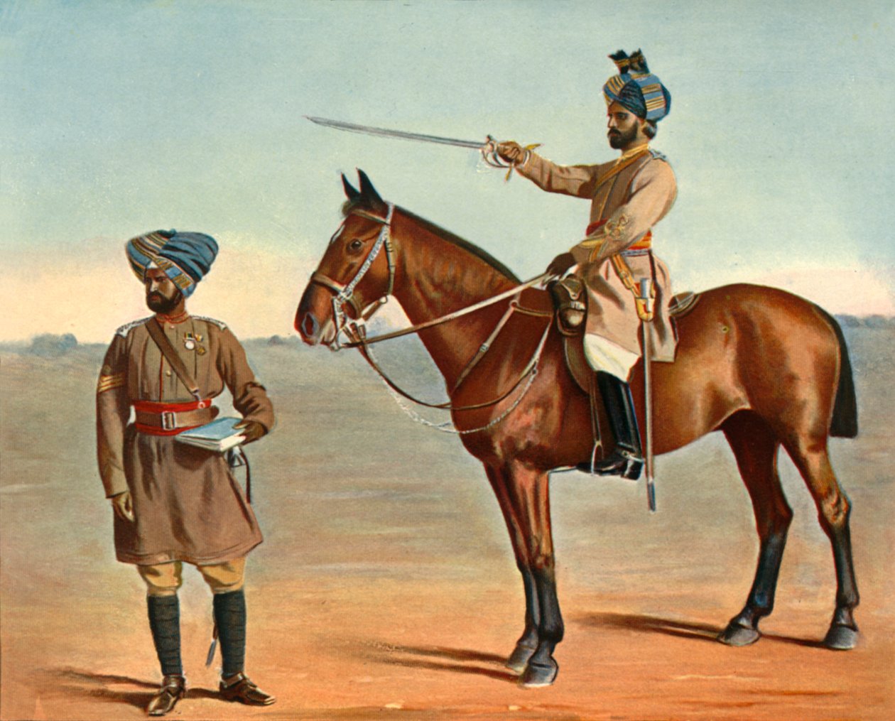 حصان الهند المركزي ، 1901. بواسطة F. Bremner