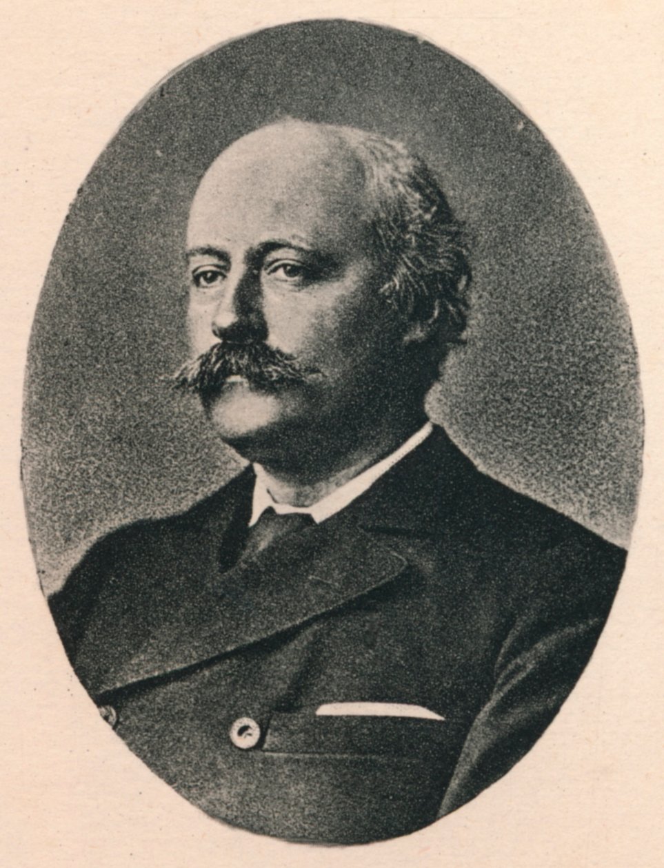 دكتور هوبرت باري ، c1880 ، 1895 بواسطة F. Jenkins Heliog
