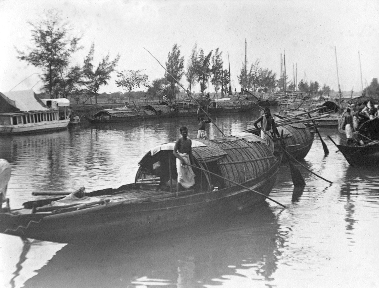 قوارب ، أليبور ، الهند ، 1905-1906 بواسطة فلوريدا بيترز