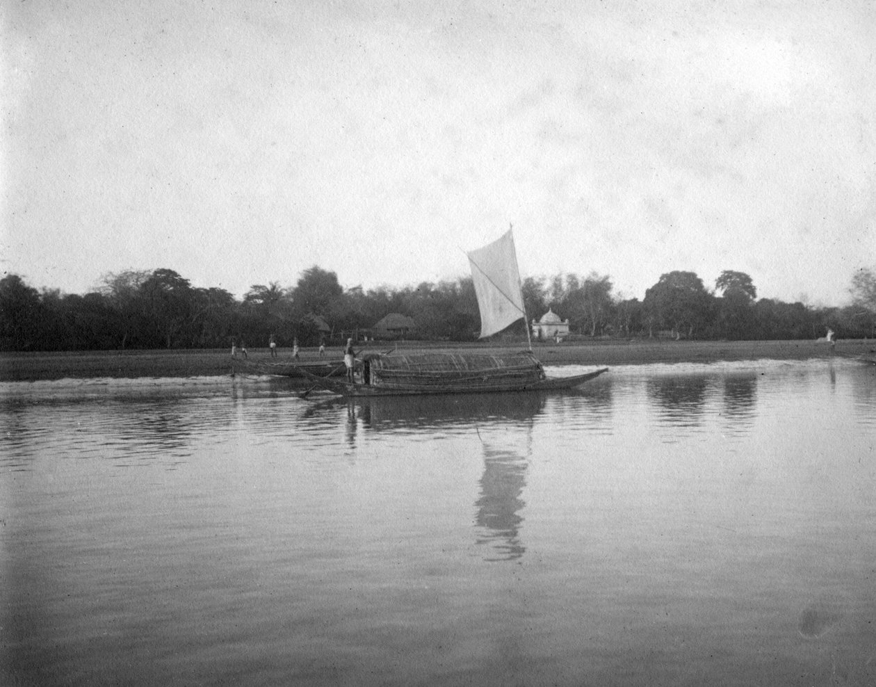 نهر هوغلي ، أليبور ، الهند ، 1905-1906 بواسطة فلوريدا بيترز