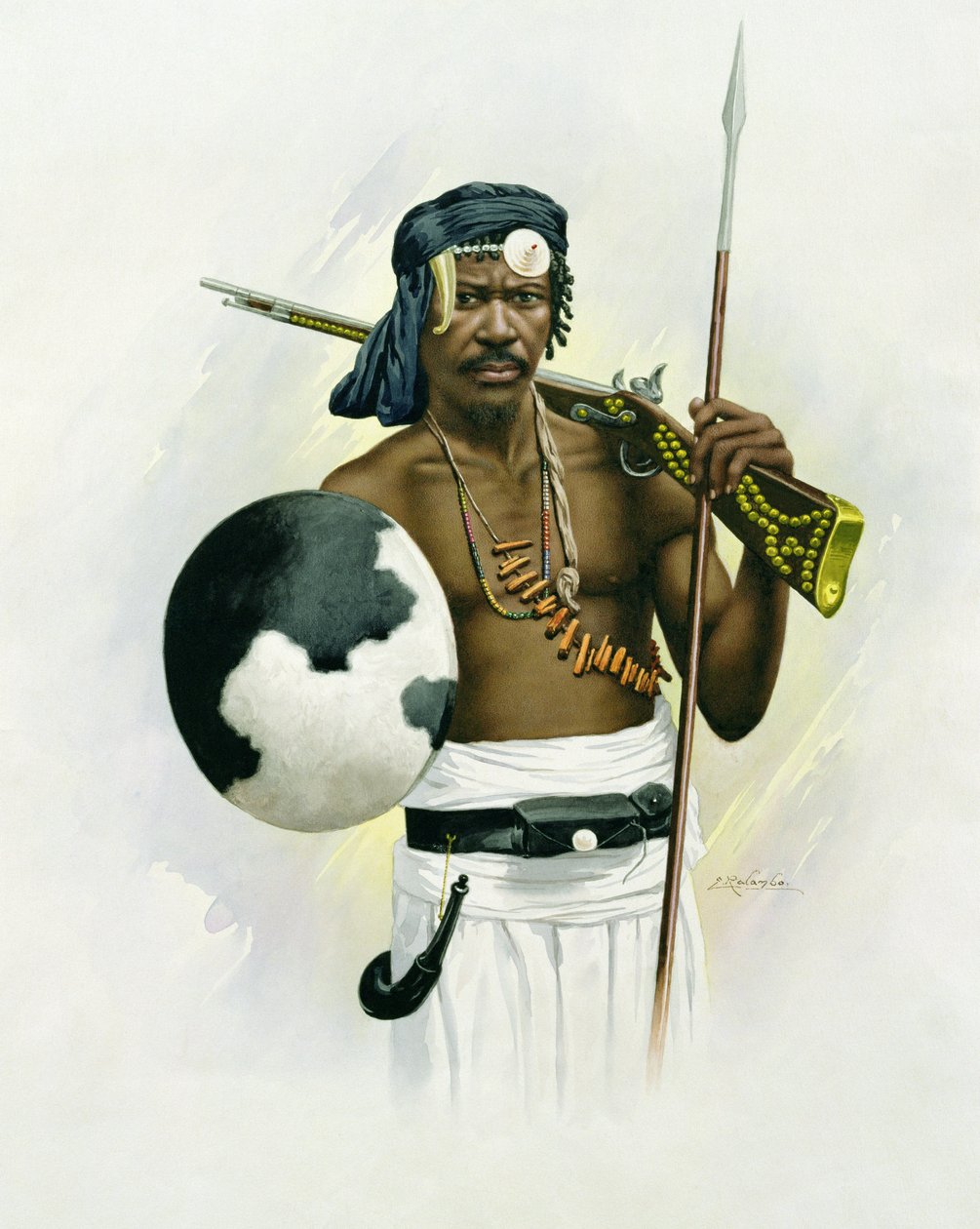 محارب ساكالافا بواسطة F. Ralambo