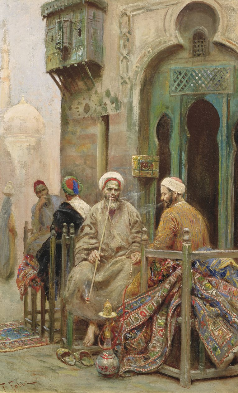 دخان الظهيرة، ج.1888 (زيت على قماش) بواسطة فابيو فابي