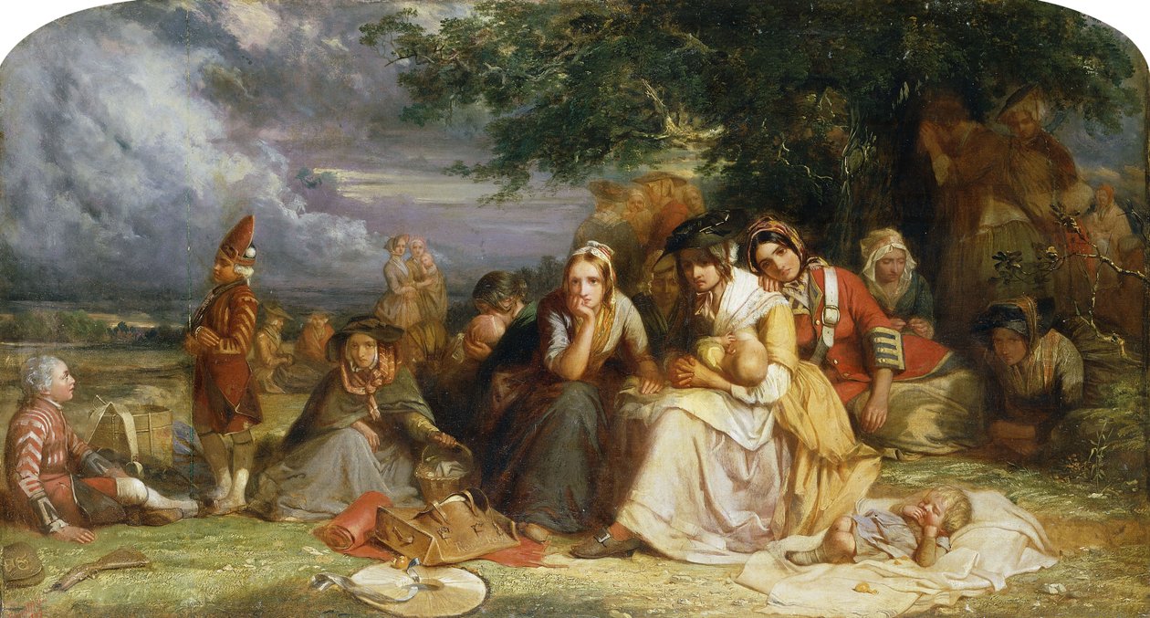 بعد معركة بريستونسبان ، 21 سبتمبر 1745 ، 1849 بواسطة فاني ماكيان