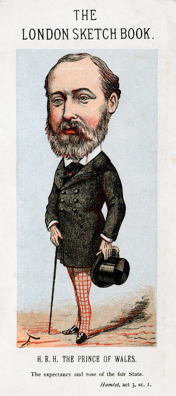 ألبرت إدوارد ، أمير ويلز ، 1874. بواسطة فوستين