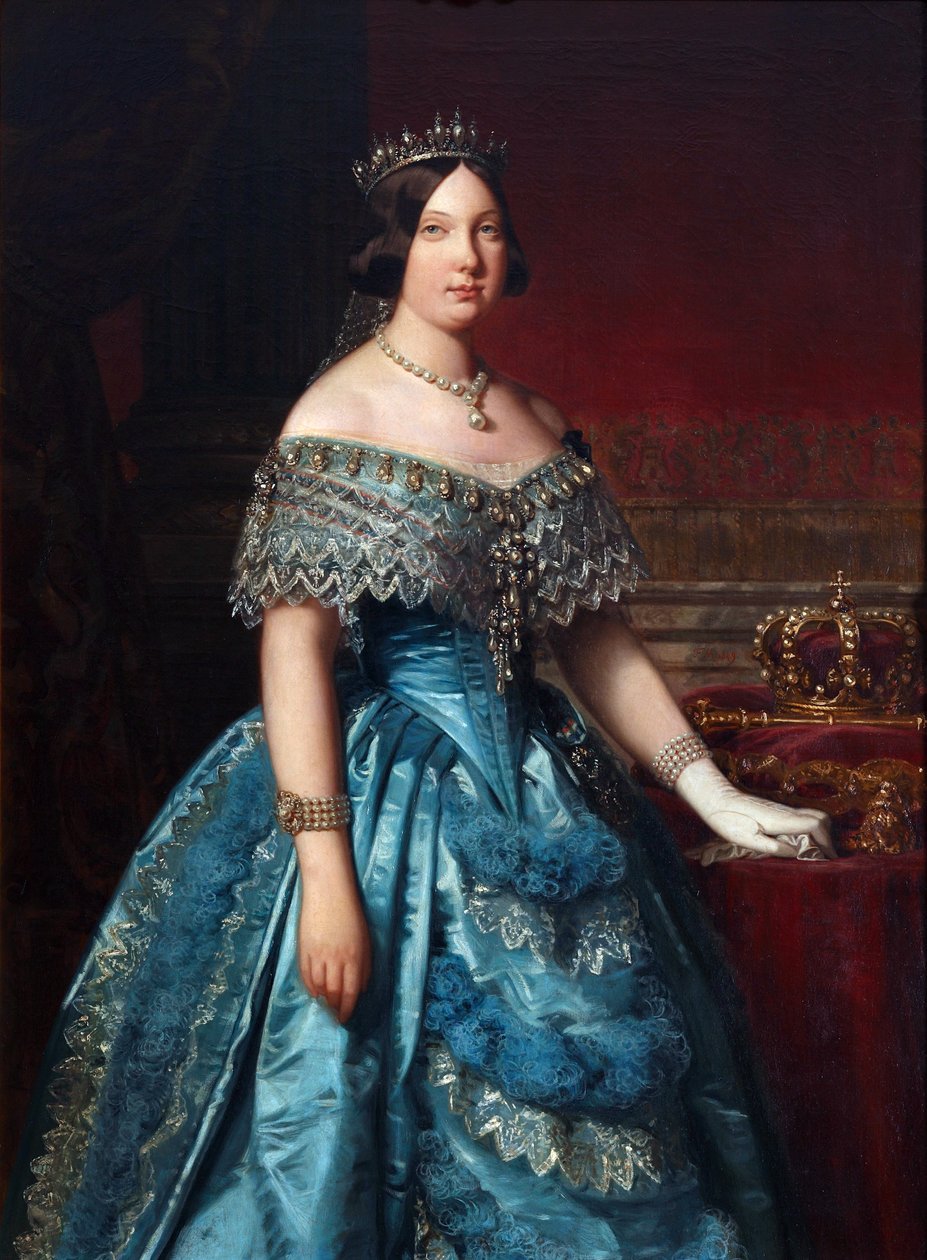 إيزابيلا الثانية بواسطة Federico de Madrazo y Kuntz