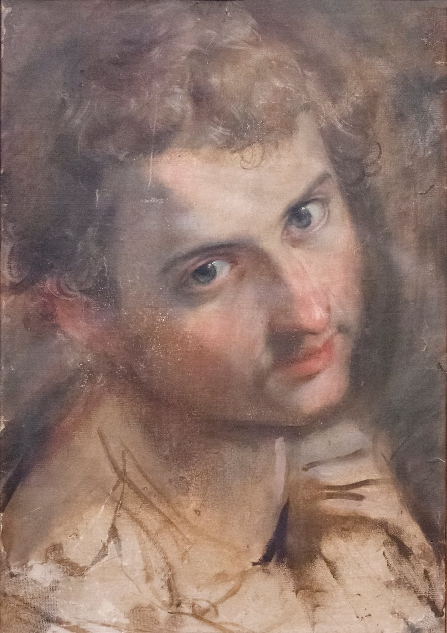 دراسة لرأس القديس يهوذا بواسطة Federico Fiori Barocci أو Baroccio