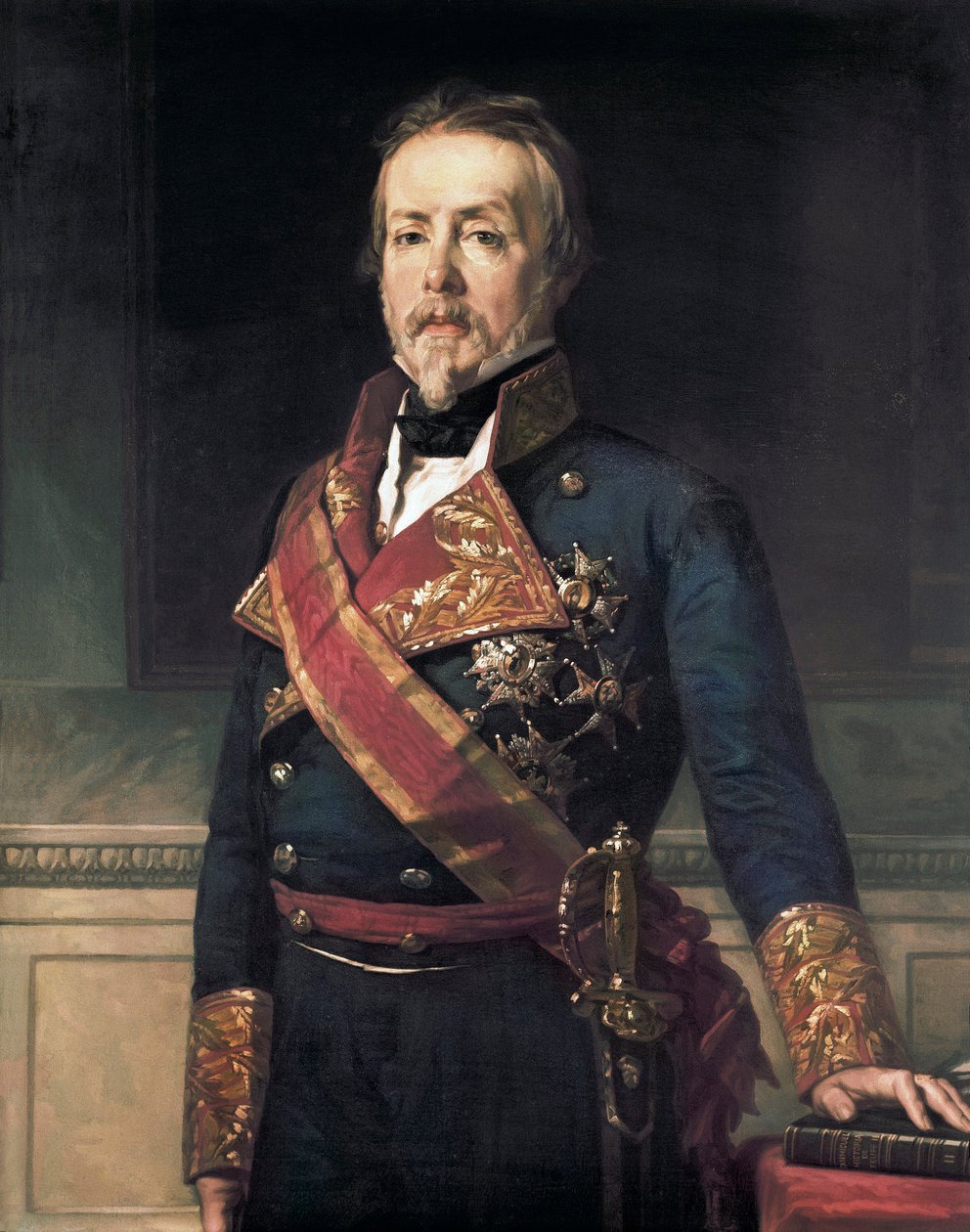 صورة إيفاريستو فرنانديز دي سان ميغيل إي فاليدور (1785-1862) ، نبيل وسياسي عسكري إسباني بواسطة Federico de Madrazo y Kuntz