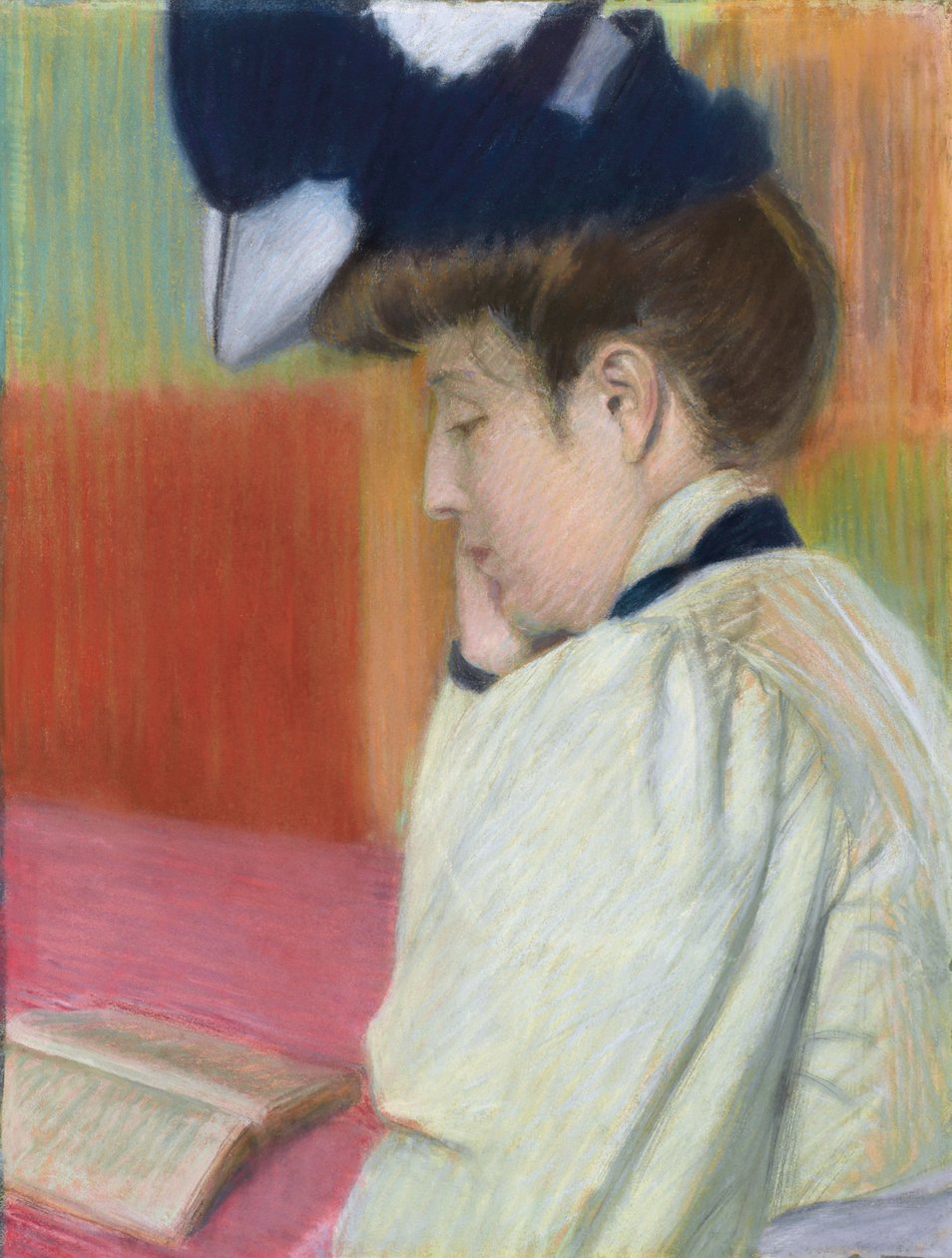 قراءة المرأة؛ قراءة المرأة ، ج. 1890 بواسطة Federigo Zandomeneghi