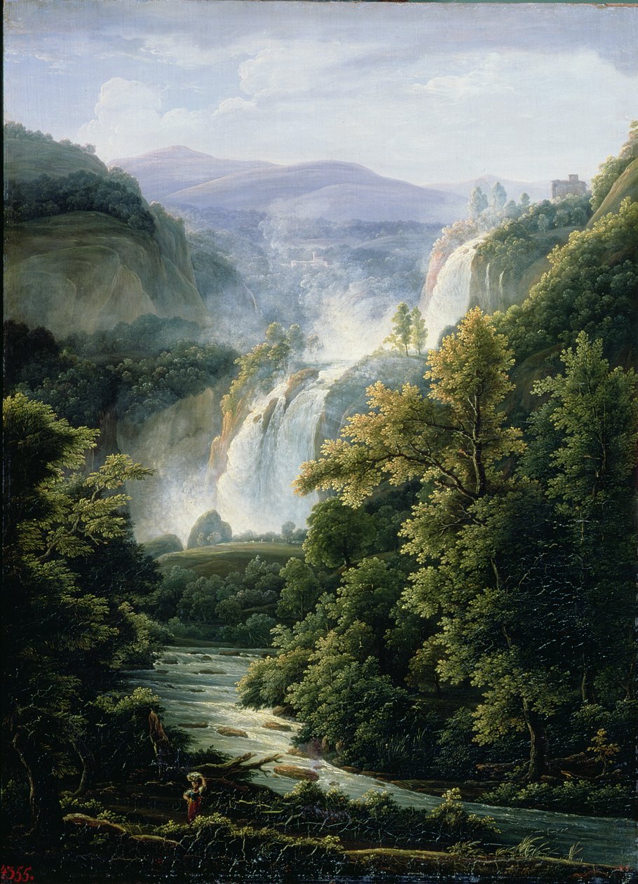 شلال Caduta delle Marmore على نهر Velino ، 1819 بواسطة فيدور ميخائيلوفيتش ماتفييف