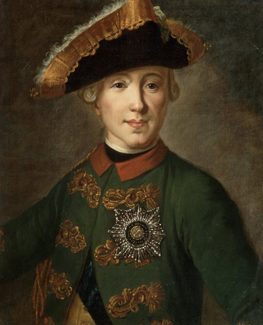 صورة القيصر بطرس الثالث (1728-62) بواسطة فيدور ستيبانوفيتش روكوتوف