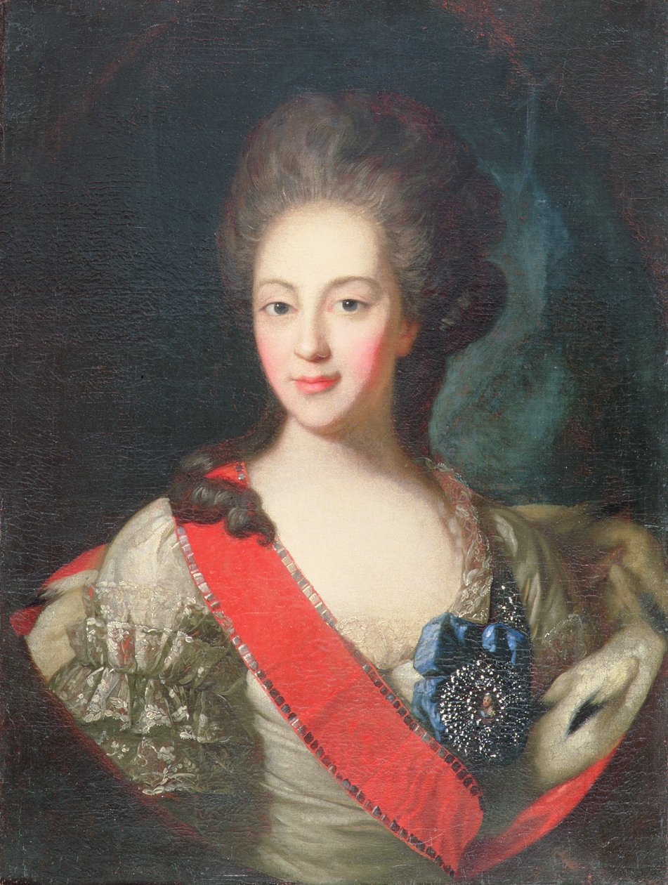 صورة للكونتيسة ييكاترينا أورلوفا (1758-81) بواسطة فيدور ستيبانوفيتش روكوتوف