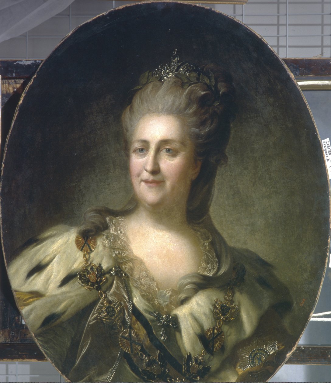 صورة الإمبراطورة كاثرين الثانية 1729-1796 ، 1779 بواسطة فيدور ستيبانوفيتش روكوتوف