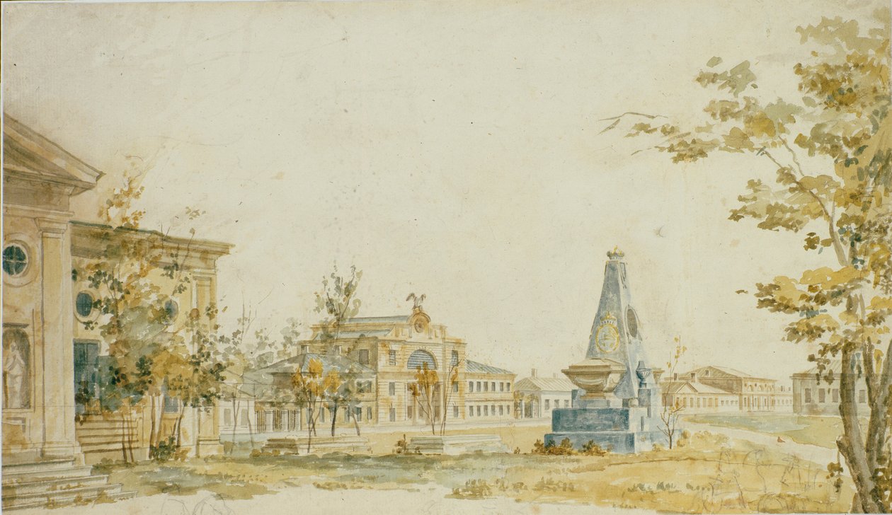 الميدان في خيرسون ، 1797 بواسطة فيدور ياكوفليفيتش أليكسيف