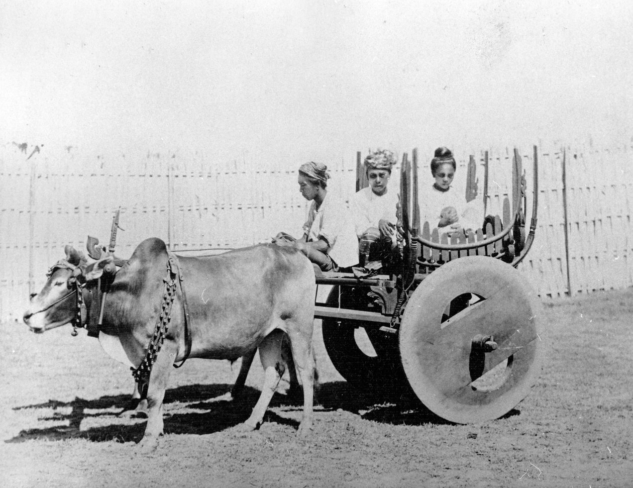 النقل البورمي ، c.1870s-80s بواسطة فيليس بيتو