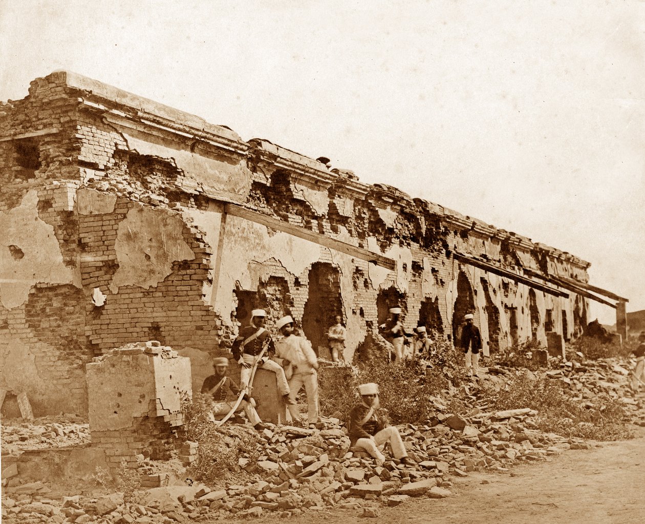 ترسيخ الجنرال ويلر في كاونبور ، مارس 1858 بواسطة فيليس بيتو