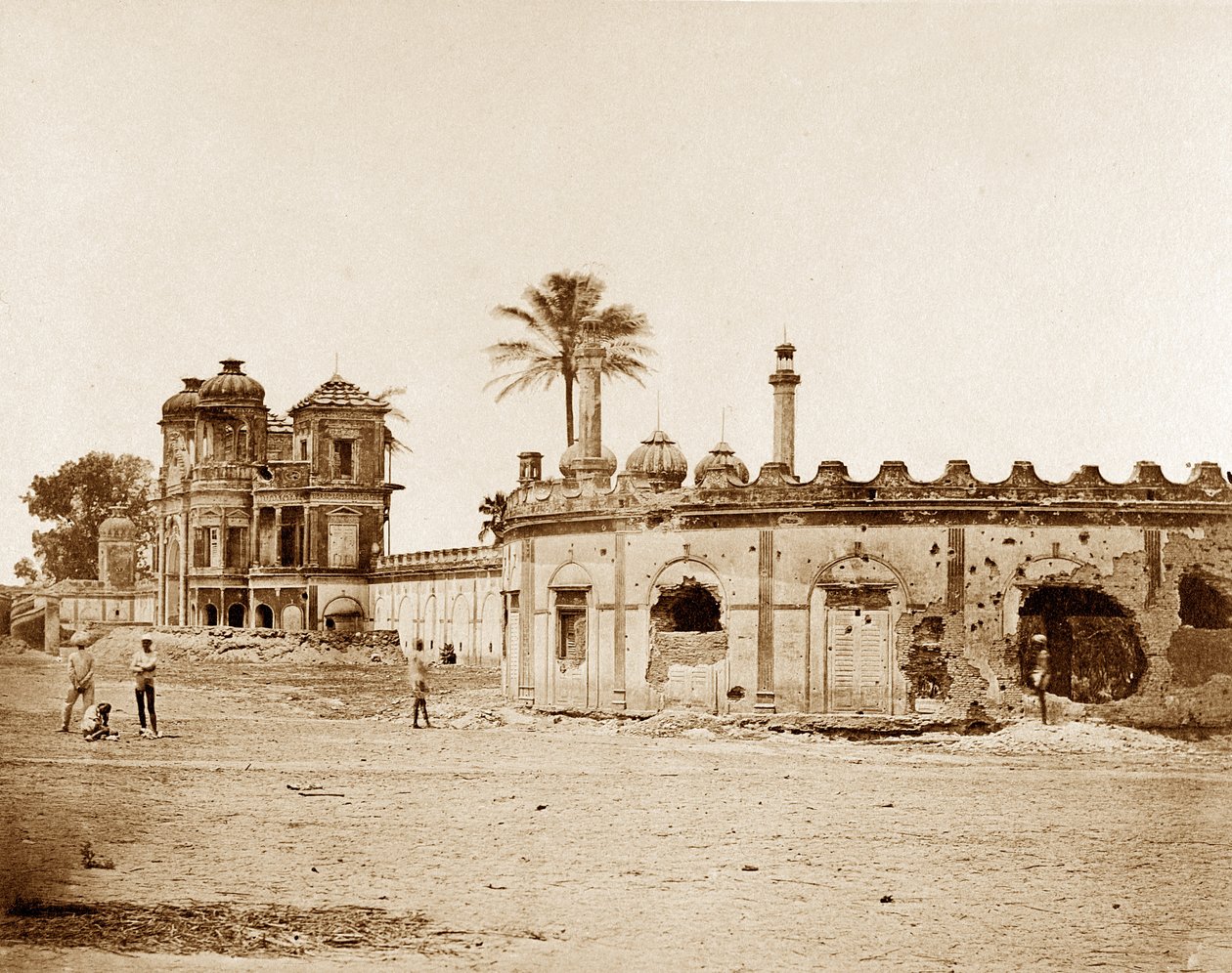 The Secundra Bagh يظهر خرق البوابة ، لكناو بواسطة فيليس بيتو