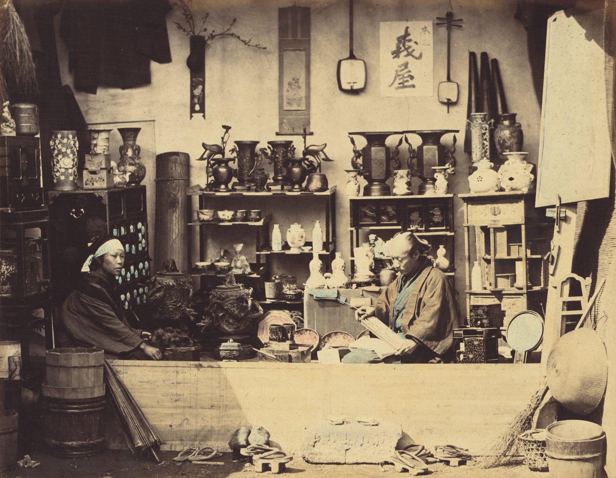متجر كوريو ، ج. 1865. بواسطة فيليس بيتو
