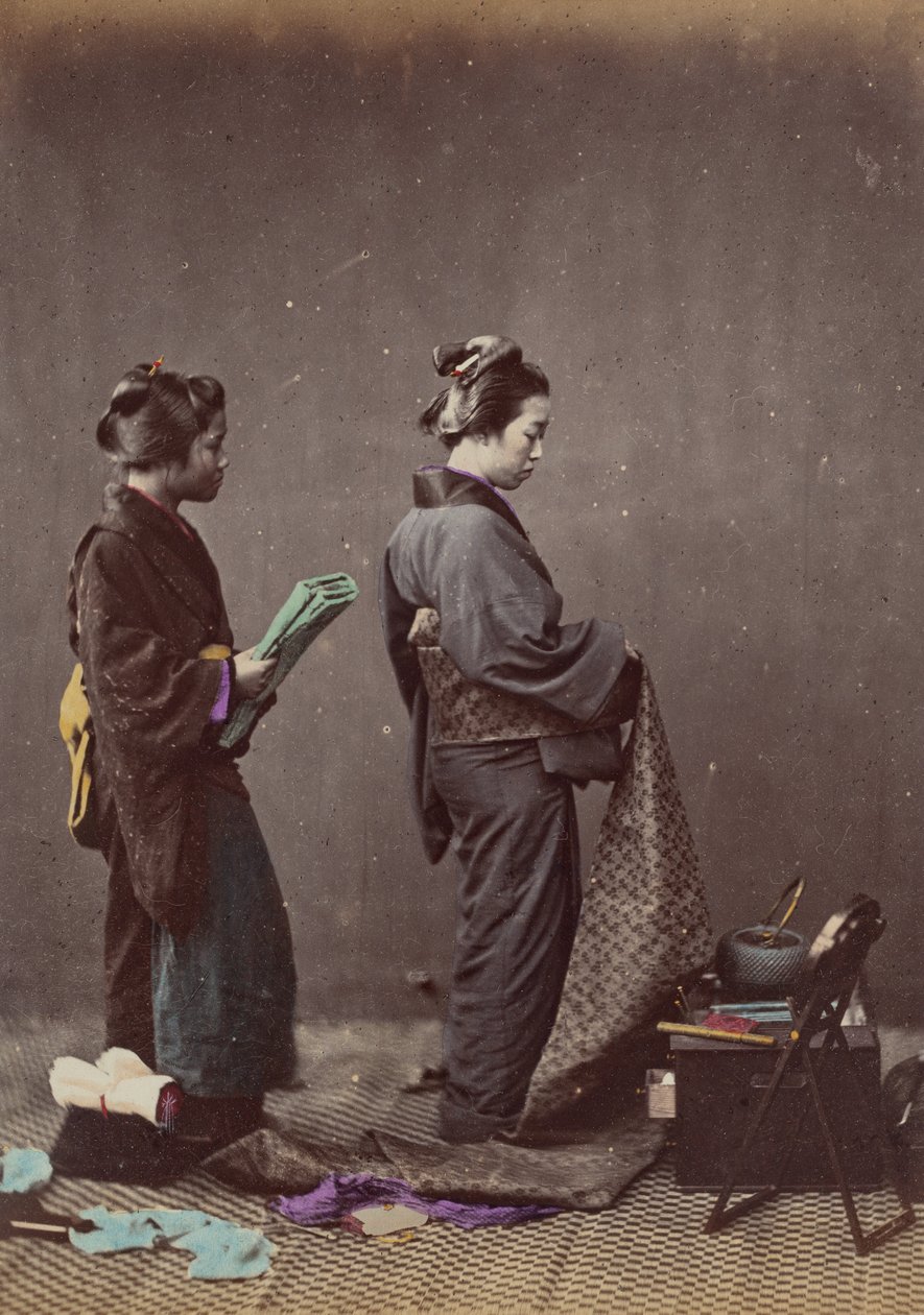 لبس أوبي أو الحزام ، 1868. بواسطة فيليس بيتو