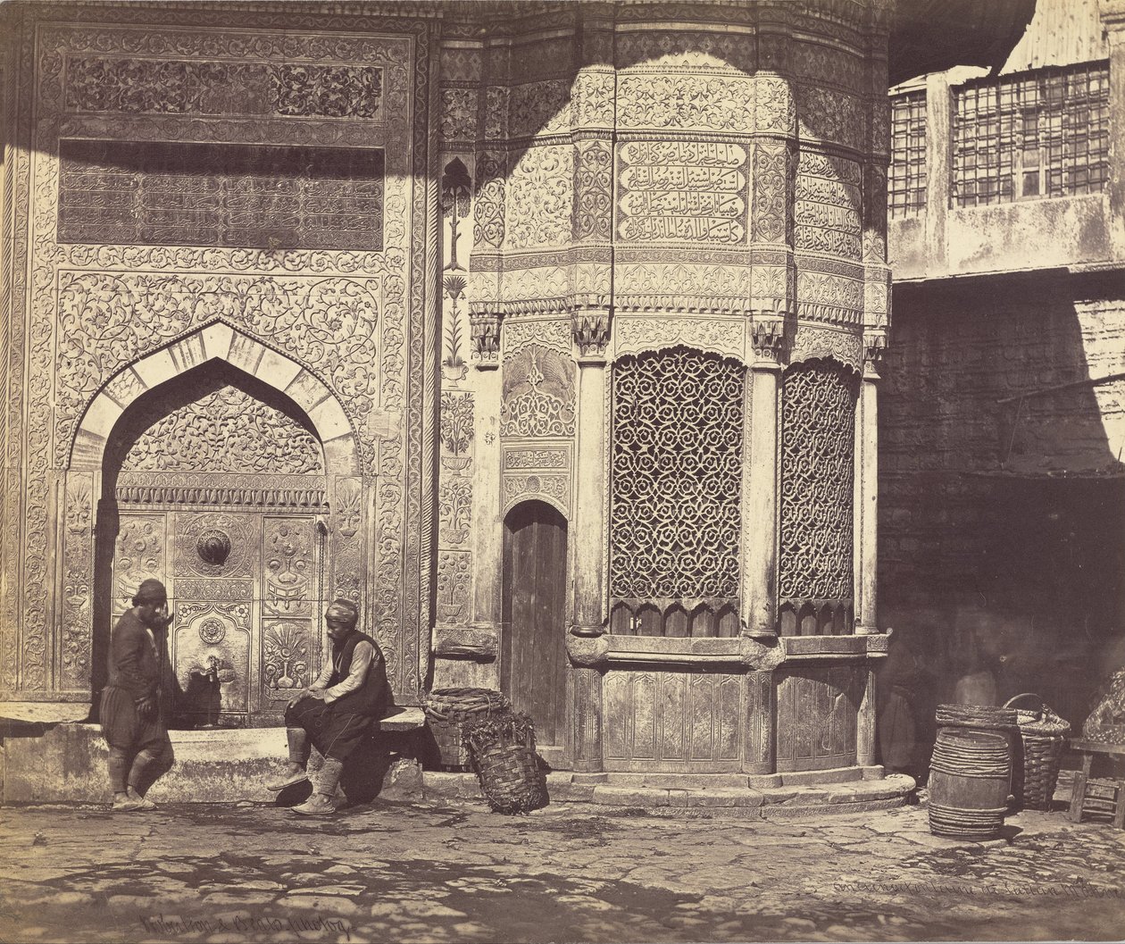 النافورة القديمة بالجسر القديم بواسطة فيليس بيتو