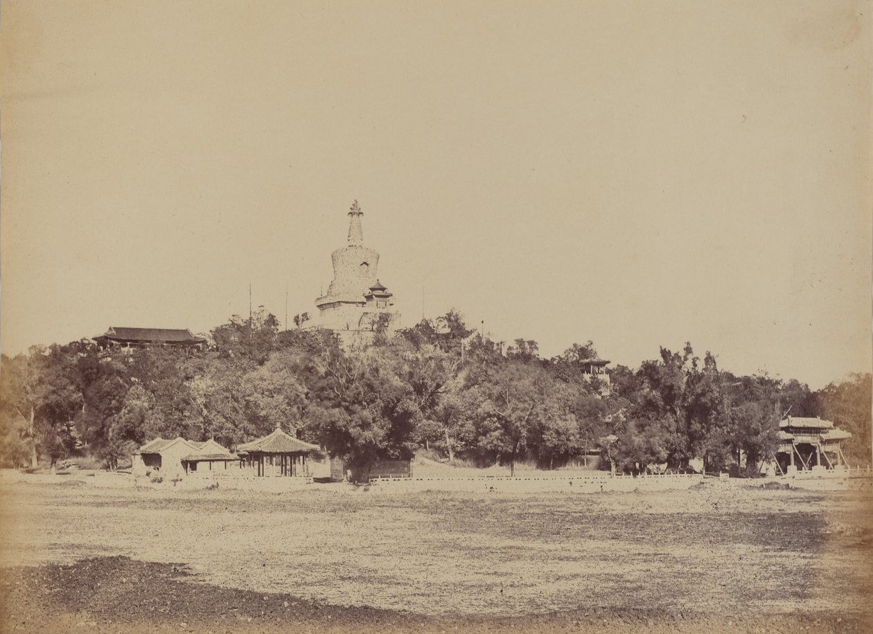 المعبد العظيم في القصر الإمبراطوري الشتوي ، بيكين ، 29 أكتوبر 1860 ، 1860. بواسطة فيليس بيتو