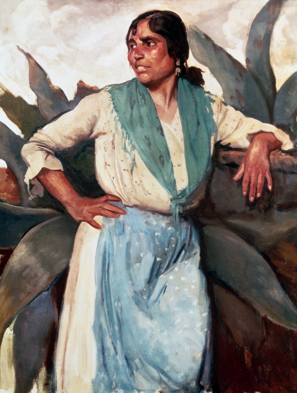 امرأة غجرية حوالي عام 1929 بواسطة فيليبي أبارزوزا ورودريغيز دي أرياس
