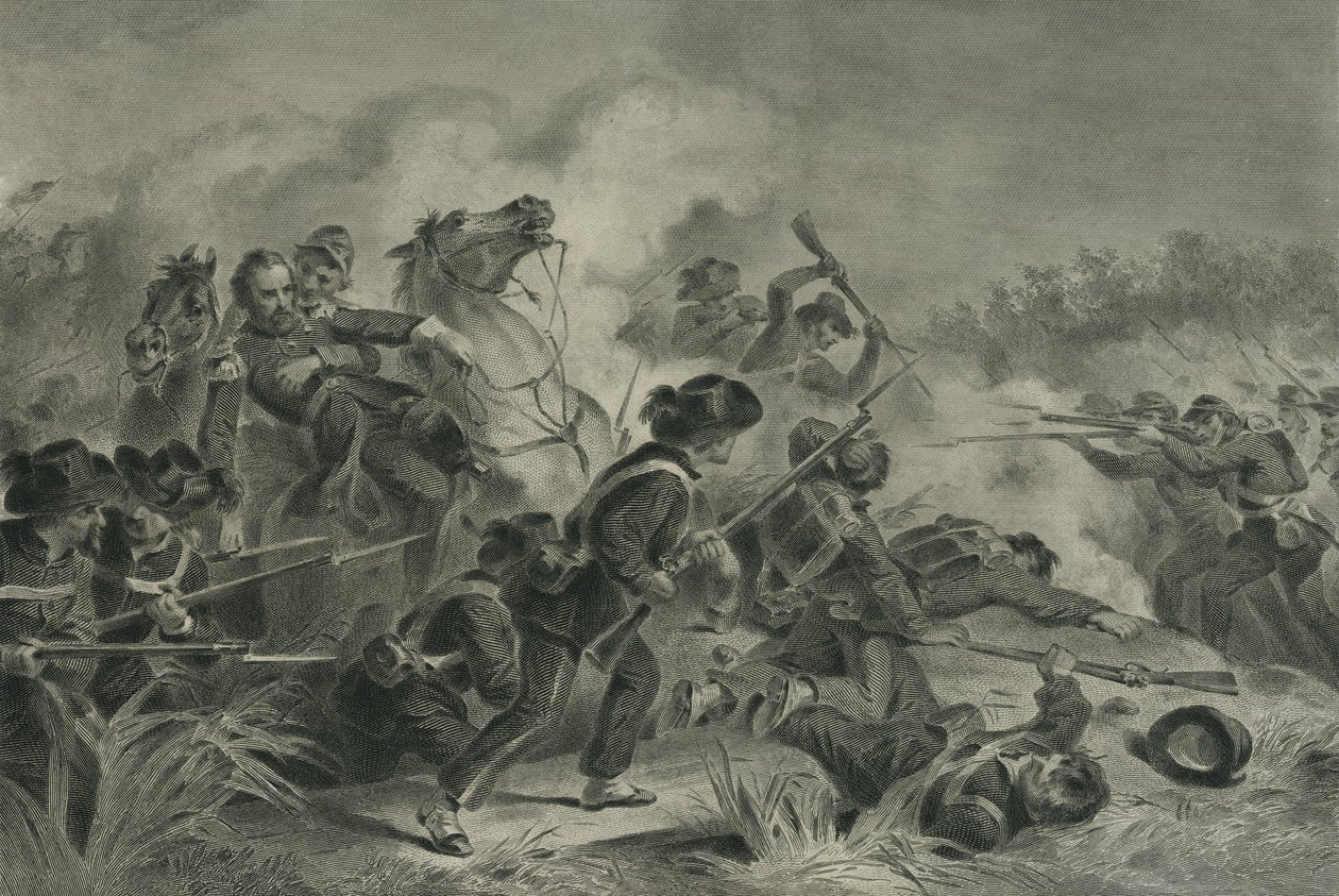 معركة في ويلسون كريك ، مو ، 1878 بواسطة فيليكس أوكتافيوس كار دارلي
