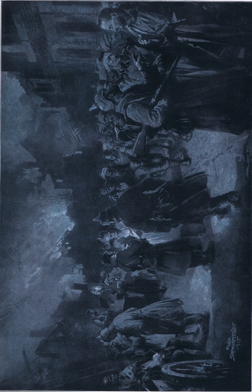 A break in the fighting, from Hindenburg published by Daterlandijrcher Derlag & H Weller Berlin بواسطة فيليكس (بعد) شورمشتات