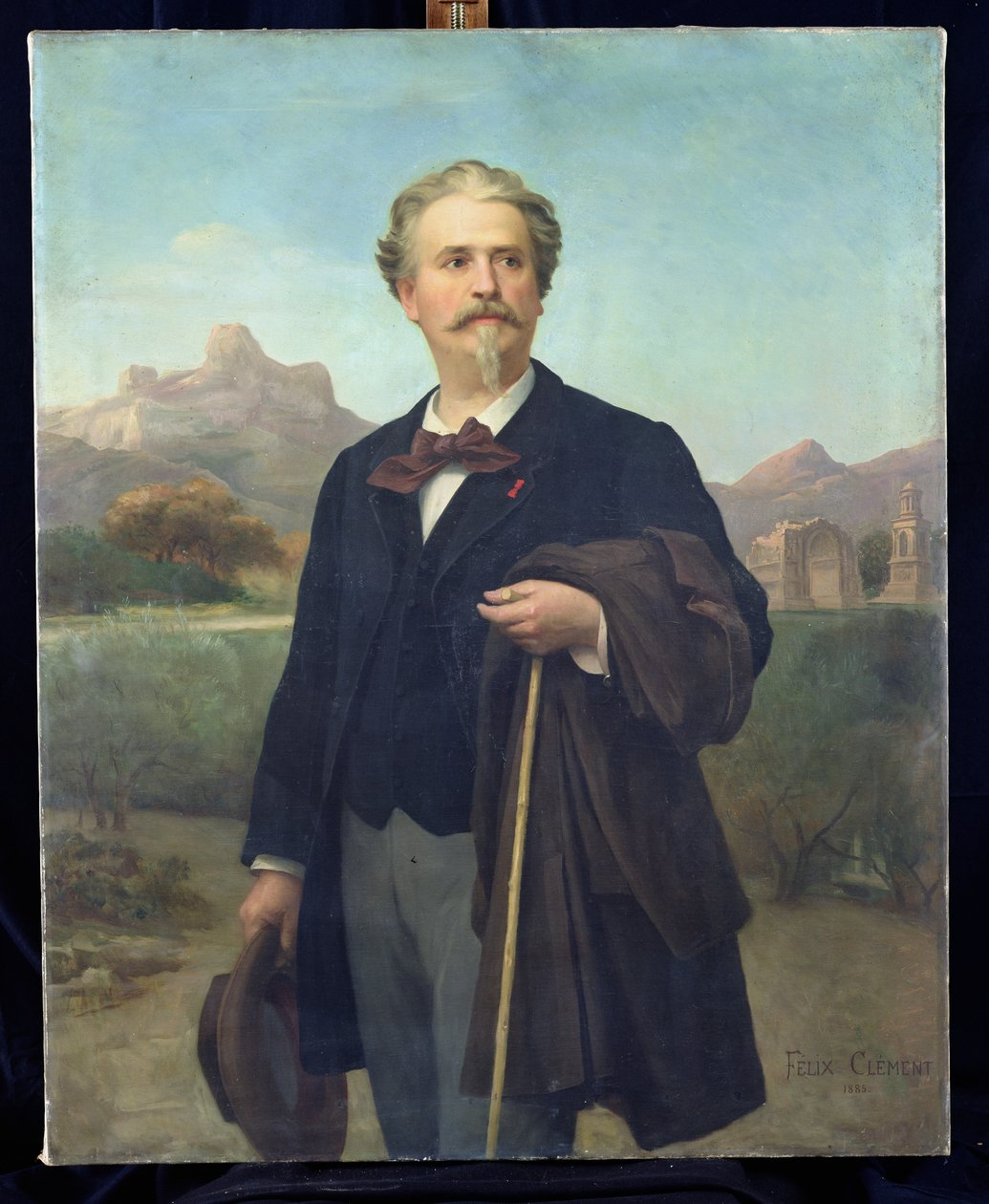 صورة فريدريك ميسترال (1830-1914) 1885 بواسطة فيليكس أوغست كليمنت