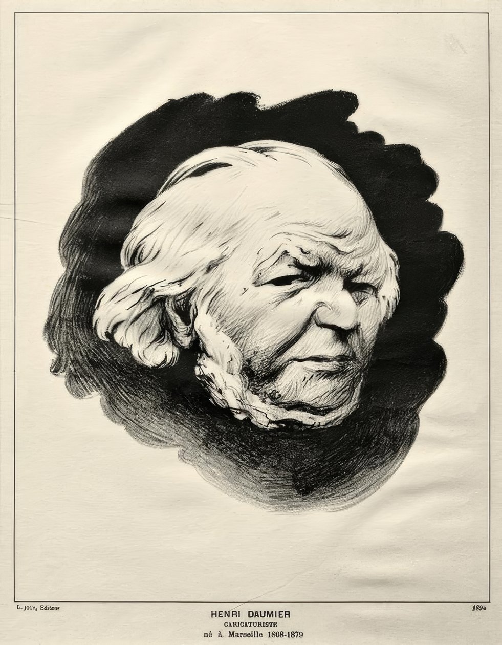 صورة لـ Honoré Daumier بواسطة فيليكس إدوارد فالوتون