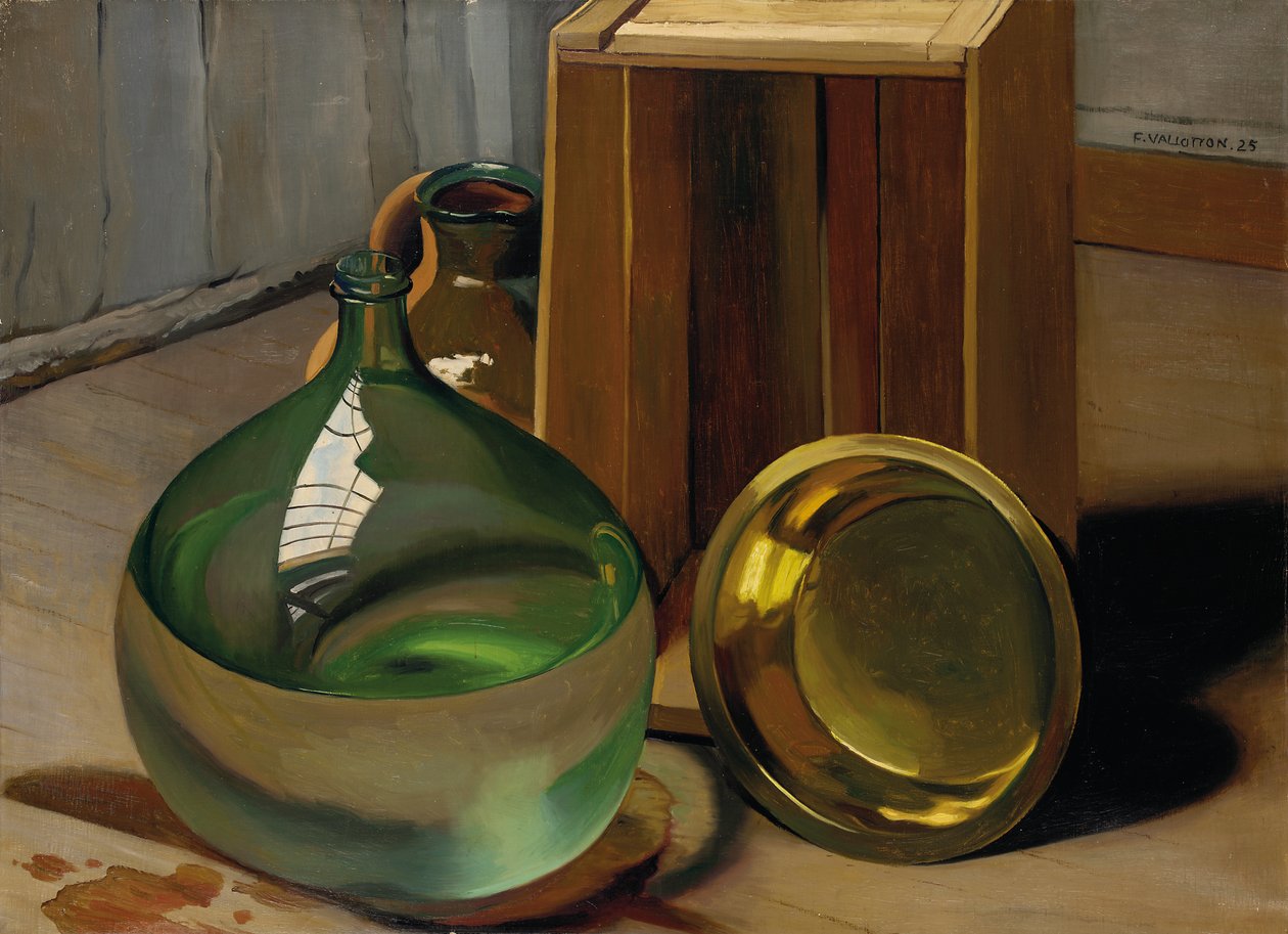 Demijohn وصندوق ، 1925 بواسطة فيليكس إدوارد فالوتون