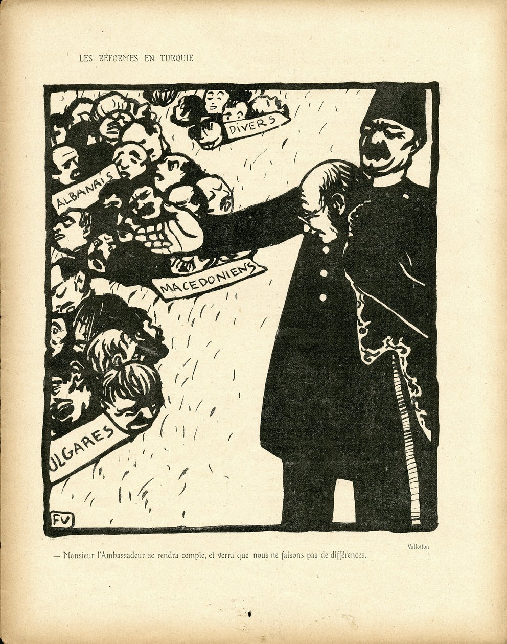 رسم توضيحي لـ Felix dit Vallotton بواسطة فيليكس إدوارد فالوتون