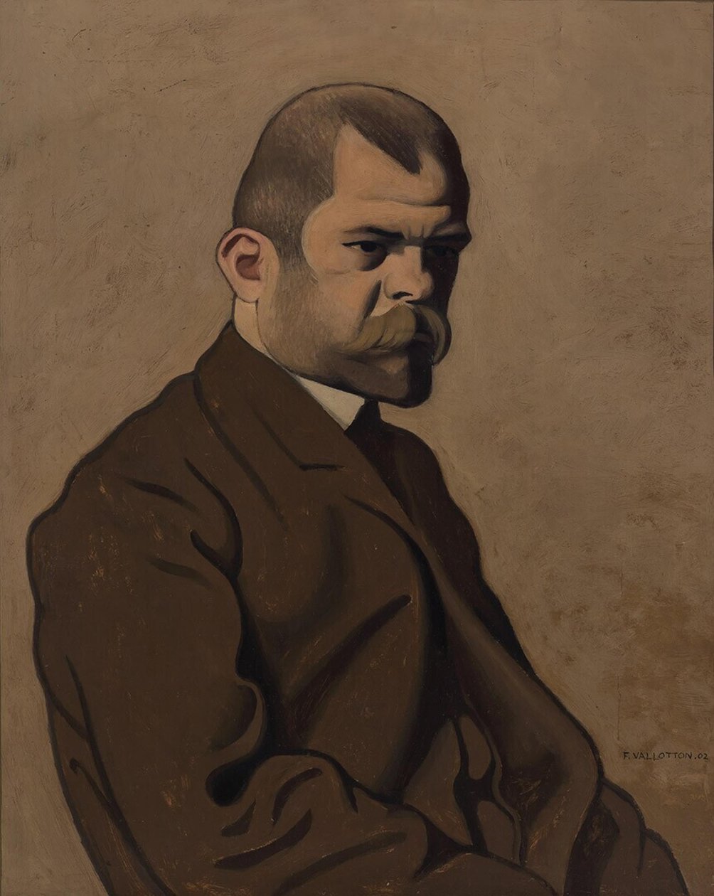 صورة أمبرواز فولارد 1865-1939 ، 1902. بواسطة فيليكس إدوارد فالوتون