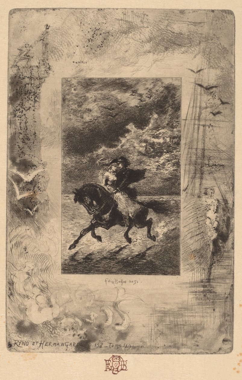 Ryno et Hermangarde Ryno and Hermangarde ، 1847-1898. بواسطة فيليكس هيلير بوهوت