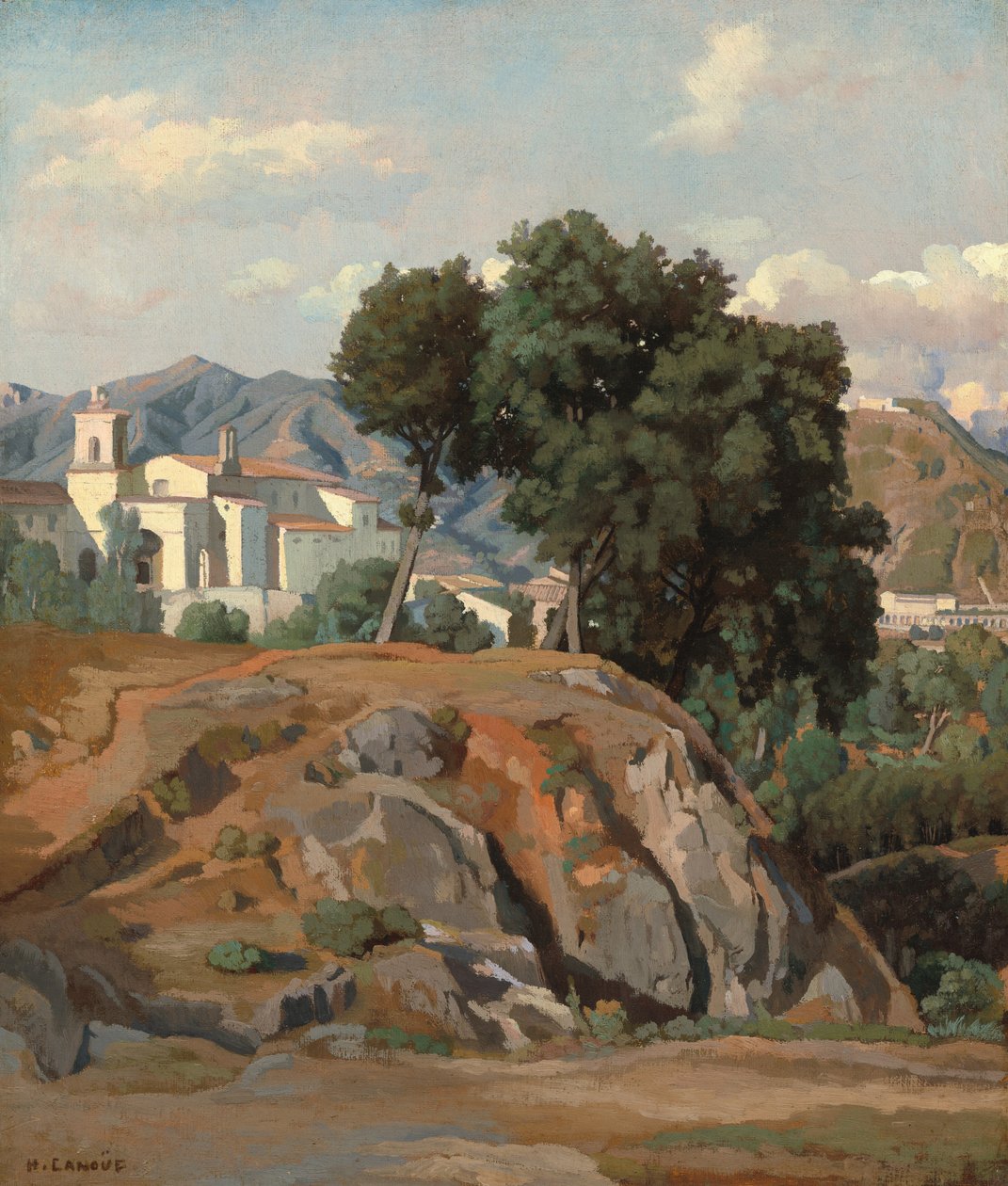 منظر لا كافا ، ج. 1840. بواسطة فيليكس هيبوليت لانوي