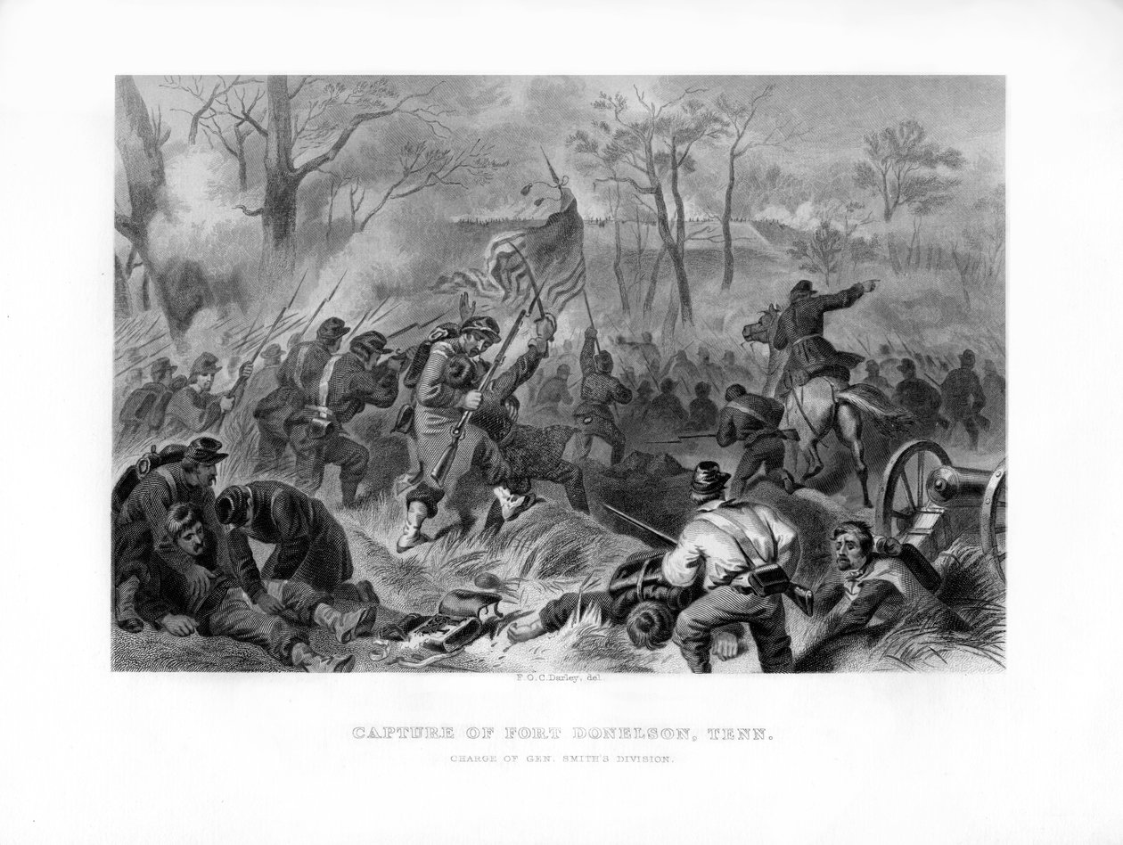 مسؤول عن قسم سميث العام ، الاستيلاء على فورت دونيلسون ، تينيسي ، 1862-1867. بواسطة فيليكس أوكتافيوس كار دارلي