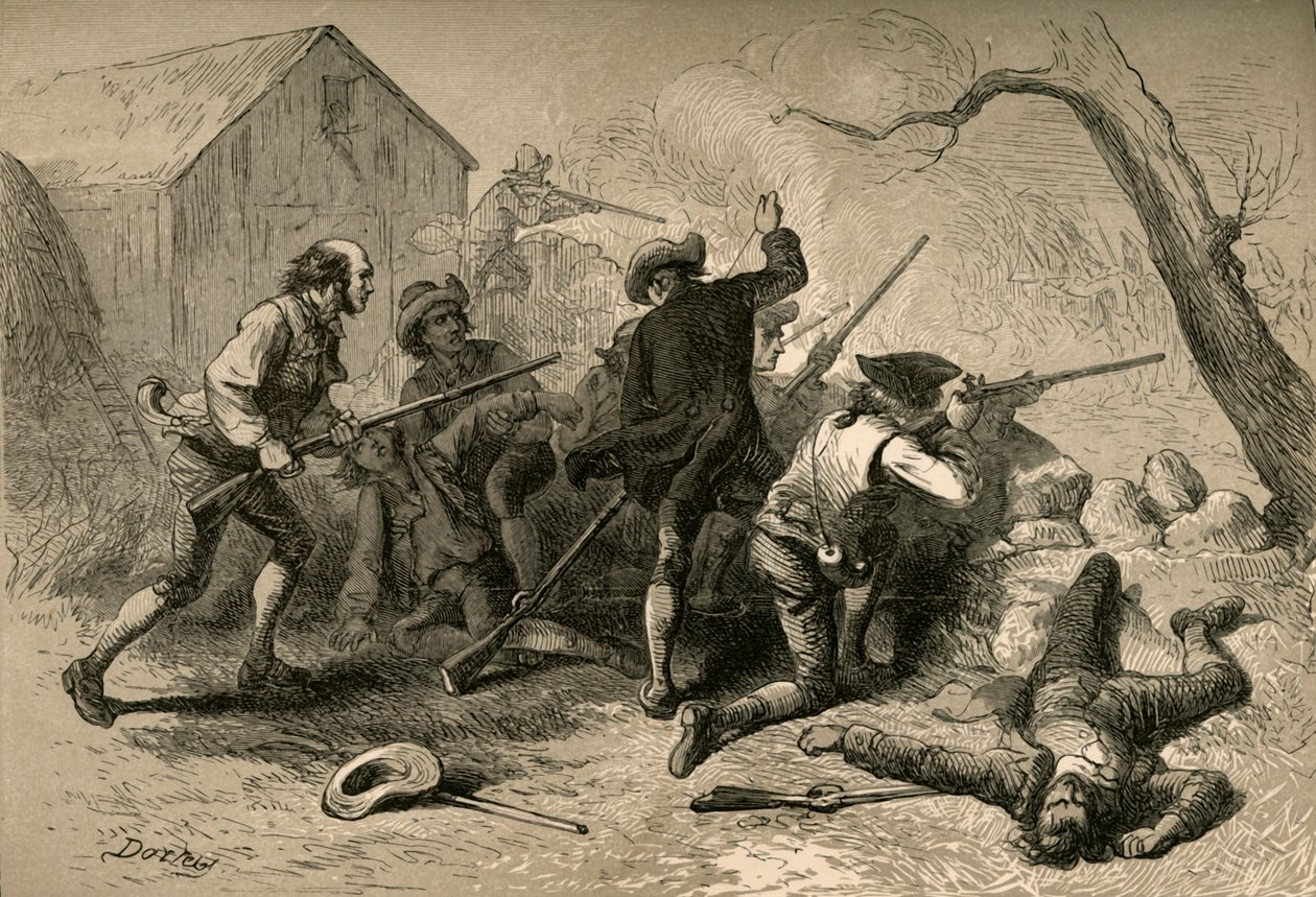 معركة ليكسينغتون ، 1877. بواسطة فيليكس أوكتافيوس كار دارلي