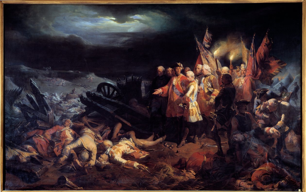 حرب خلافة النمسا (1740-1748): "" معركة فونتينوي بواسطة فيليكس فيليبوتو