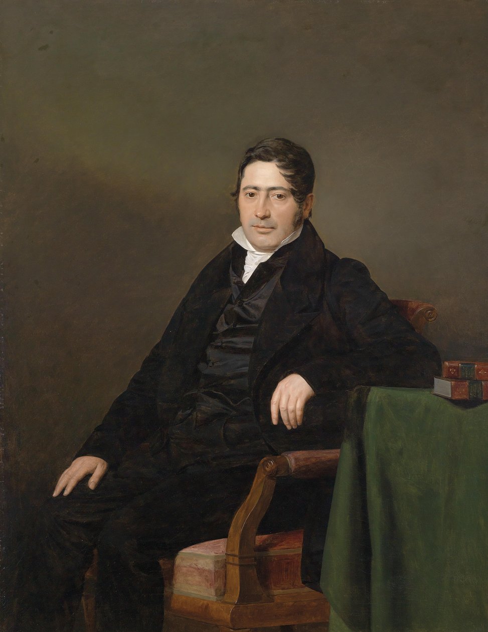 صورة الأستاذ الجامعي د. ميد. سيجموند كاسبر فيشر (1793-1860) بواسطة فرديناند جورج والدمولر