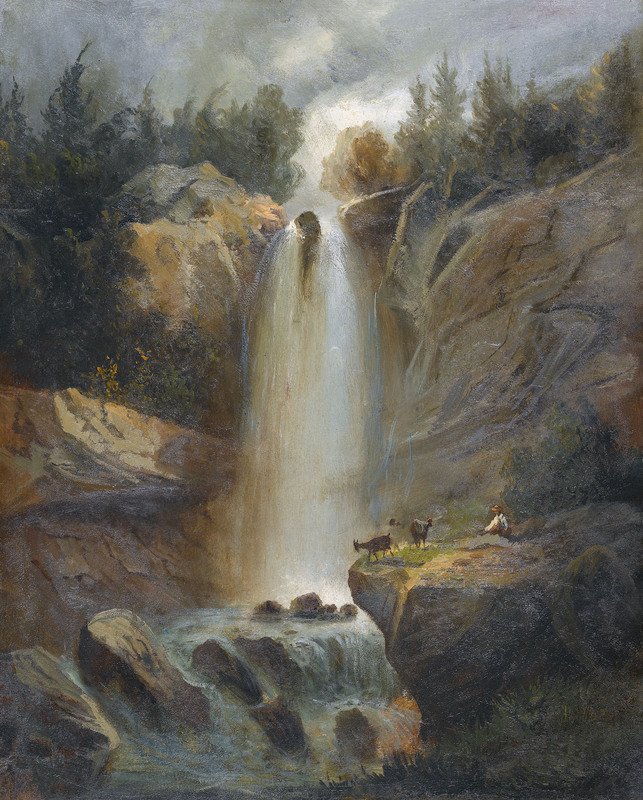 Reichenbachfall العلوي بواسطة فرديناند هودلر
