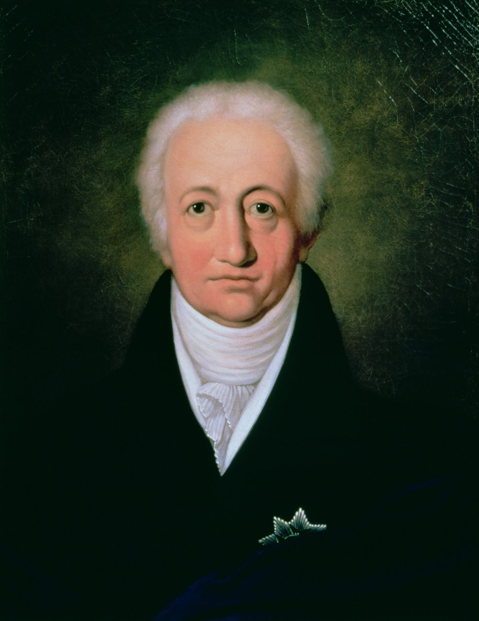 صورة يوهان فولفجانج فون جوته (1749-1832) ، 1818 بواسطة فرديناند جاجمان