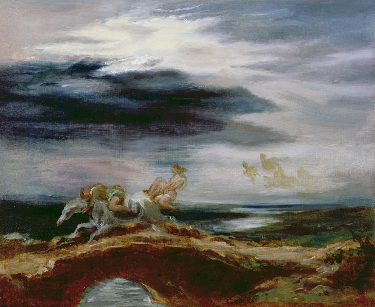 Tam O&39;Shanter ، 1849 (زيت) بواسطة فرديناند فيكتور يوجين ديلاكروا