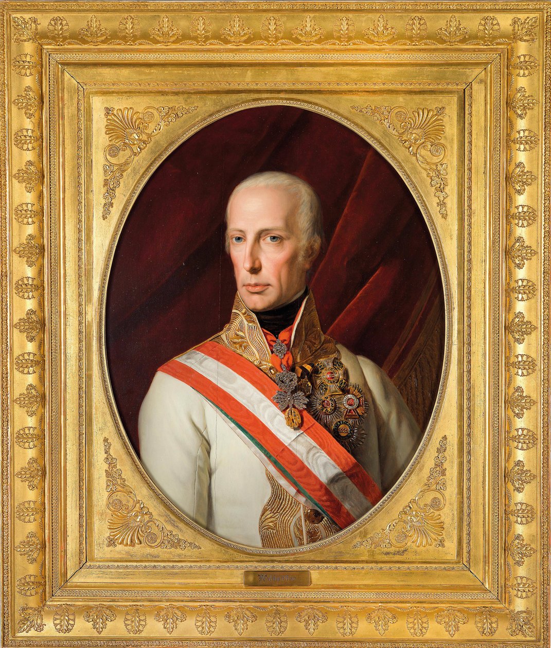صورة للإمبراطور فرانسيس الأول ملك النمسا (1768-1835) بواسطة فرديناند جورج والدمولر