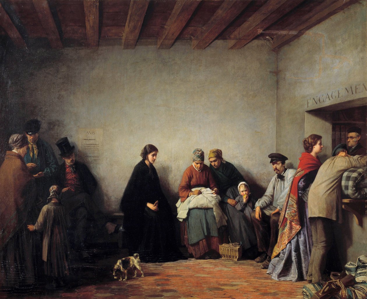 The Mount of Piete. Painting by Ferdinand Heilbuth (1826 - 1889) بواسطة فرديناند هايلبوث