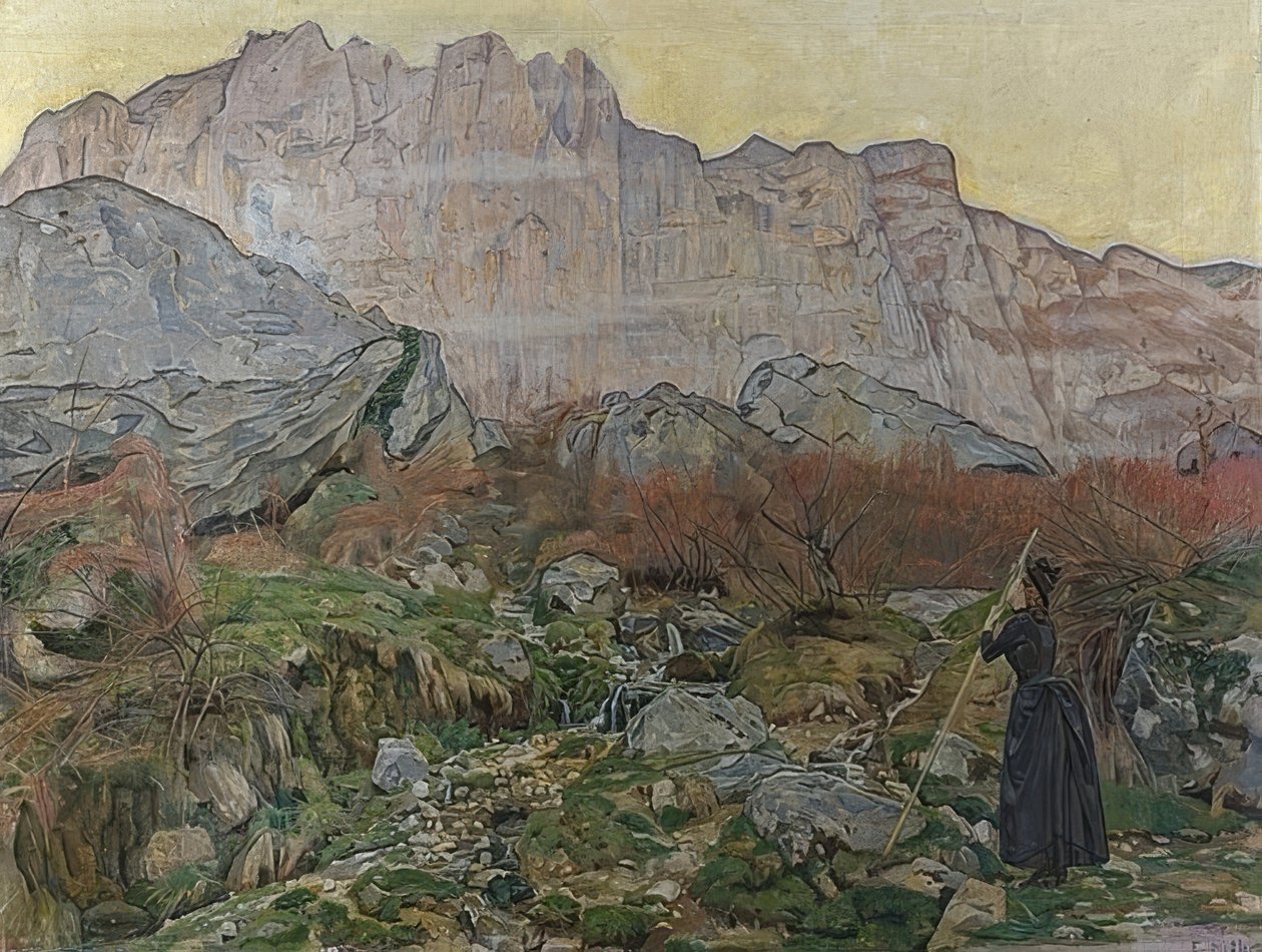 لا فيجن (المناظر الطبيعية الجبلية). 1889 بواسطة فرديناند هودلر