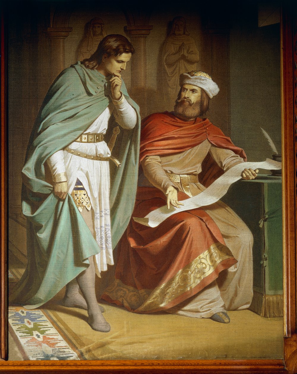 Wolfram von Eschenbach translates the poem 