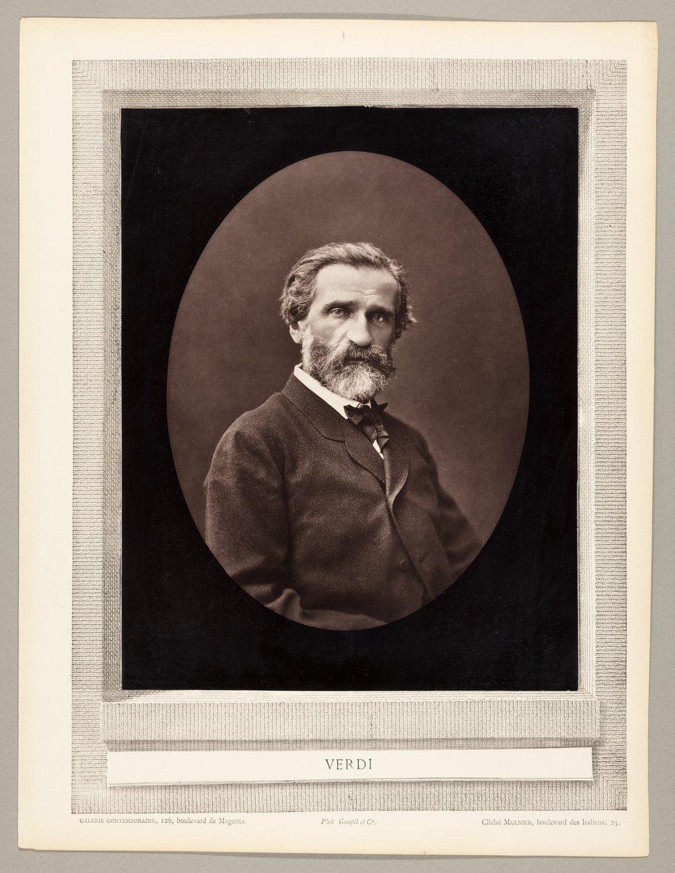 جوزيبي فيردي (ملحن إيطالي ، 1813-1901) بواسطة فرديناند ج. مولنييه