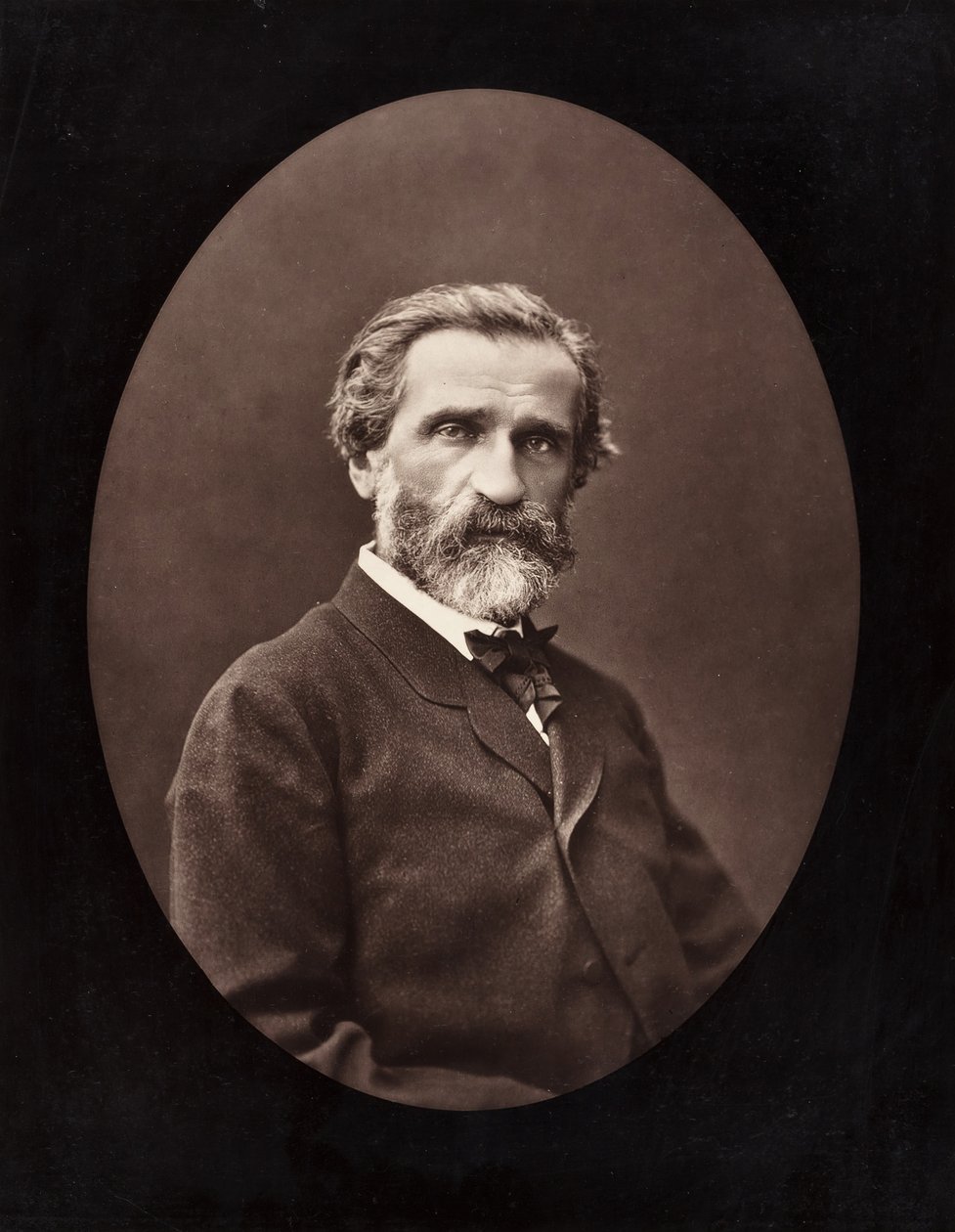 جوزيبي فيردي الملحن الإيطالي ، 1813-1901 ، ج. 1872. بواسطة فرديناند ج. مولنييه
